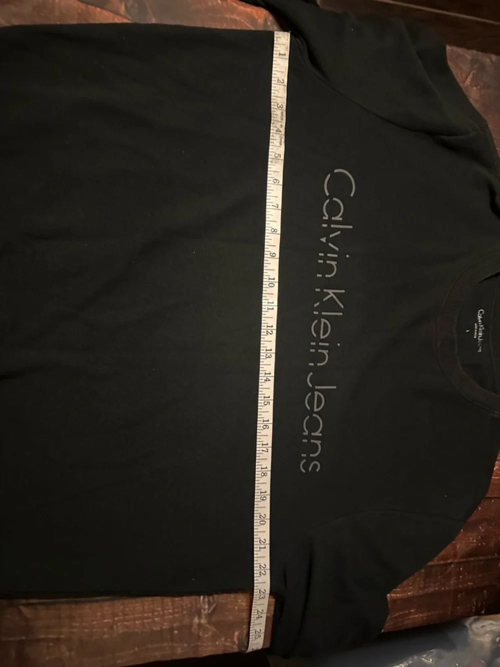Calvin Klein Jeans Men’s Large Black Crewneck